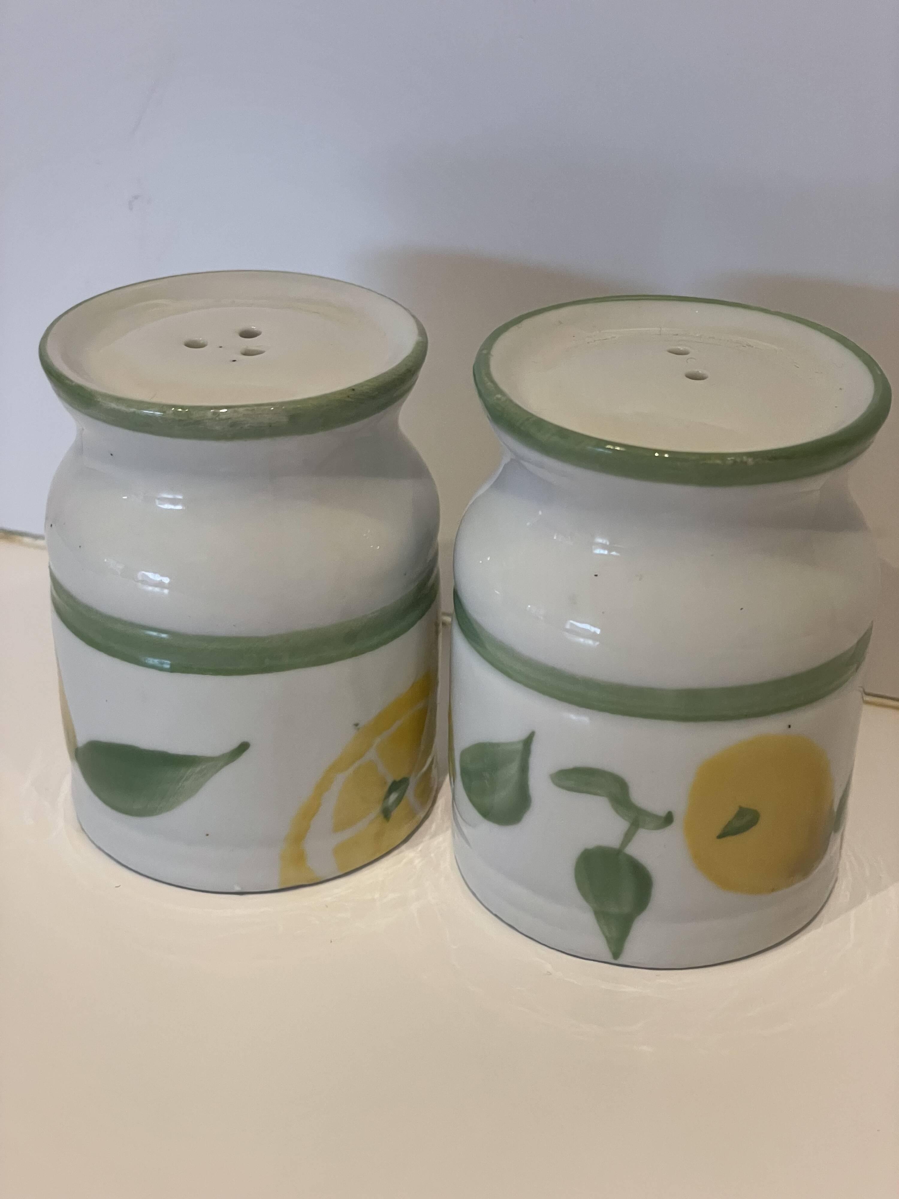LBP salt and pepper shakers with lemons