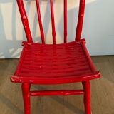 Red child chair