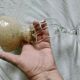 2 blown glass cups