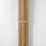 Pair of large “coconut/palm tree” rattan wall lights
