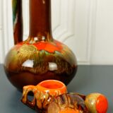 Ceramic liquor service, Vallauris, circa 1970