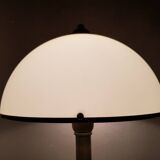 White mushroom table lamp 1970s space age