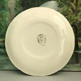 Flat plates stamped saline France