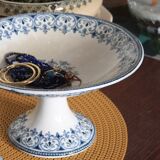 Old Badonviller fruit bowl - Terre de Fer - oriental