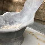 Zinc backrest bathtub XIX