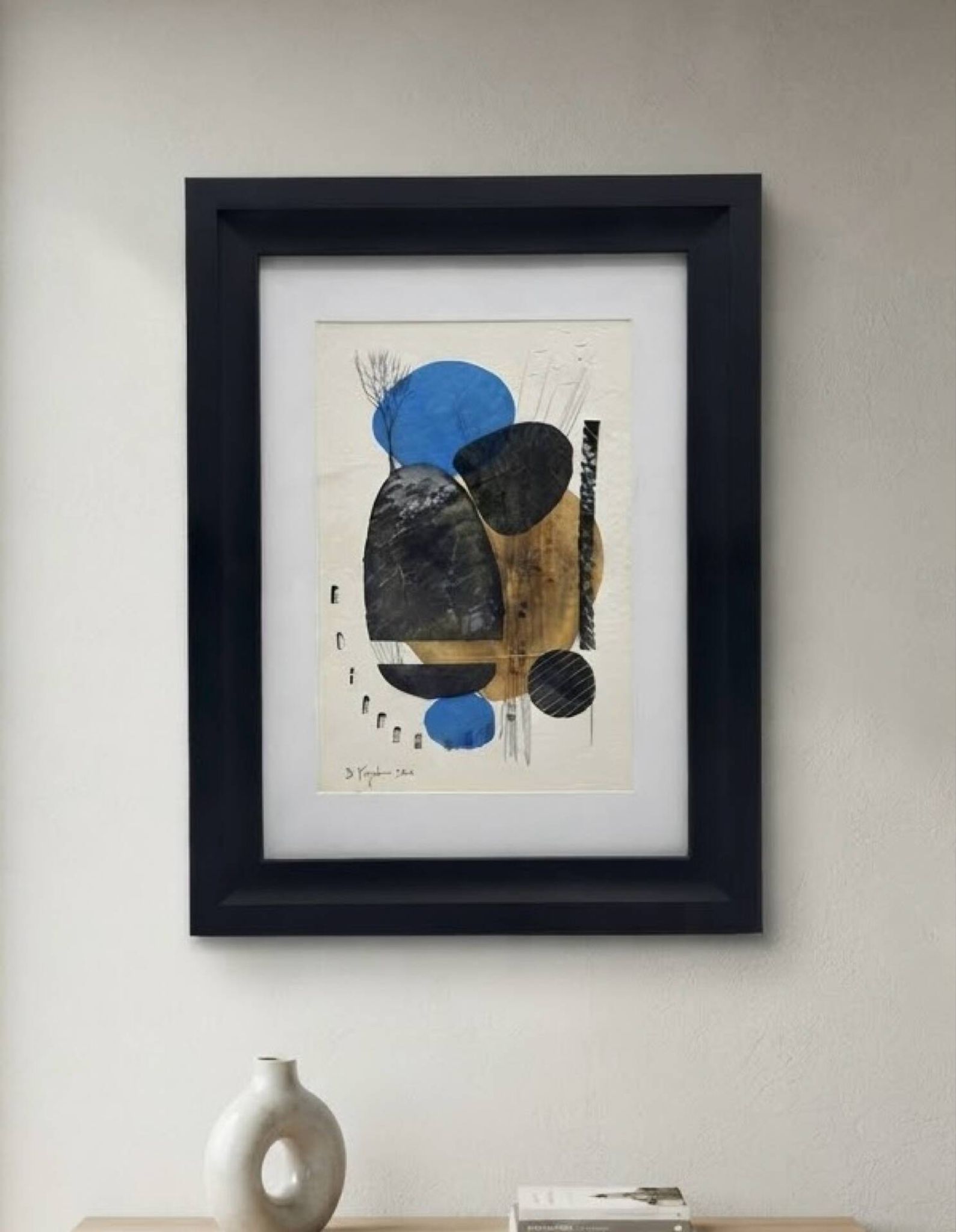 Contemporary abstract drawing