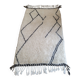 Berber carpet beni ouarain