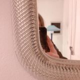 Mid Century Modern Murano Glass Mirror