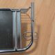 Porte-manteau vestiaire 4 patères miroir métal chromé