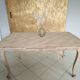 Renovated solid oak extendable table