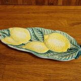 Ravier cup in italian slip pattern lemons