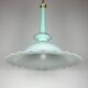 Vintage Murano glass pendant lamp attributed to Venini, Italy, 1970s.