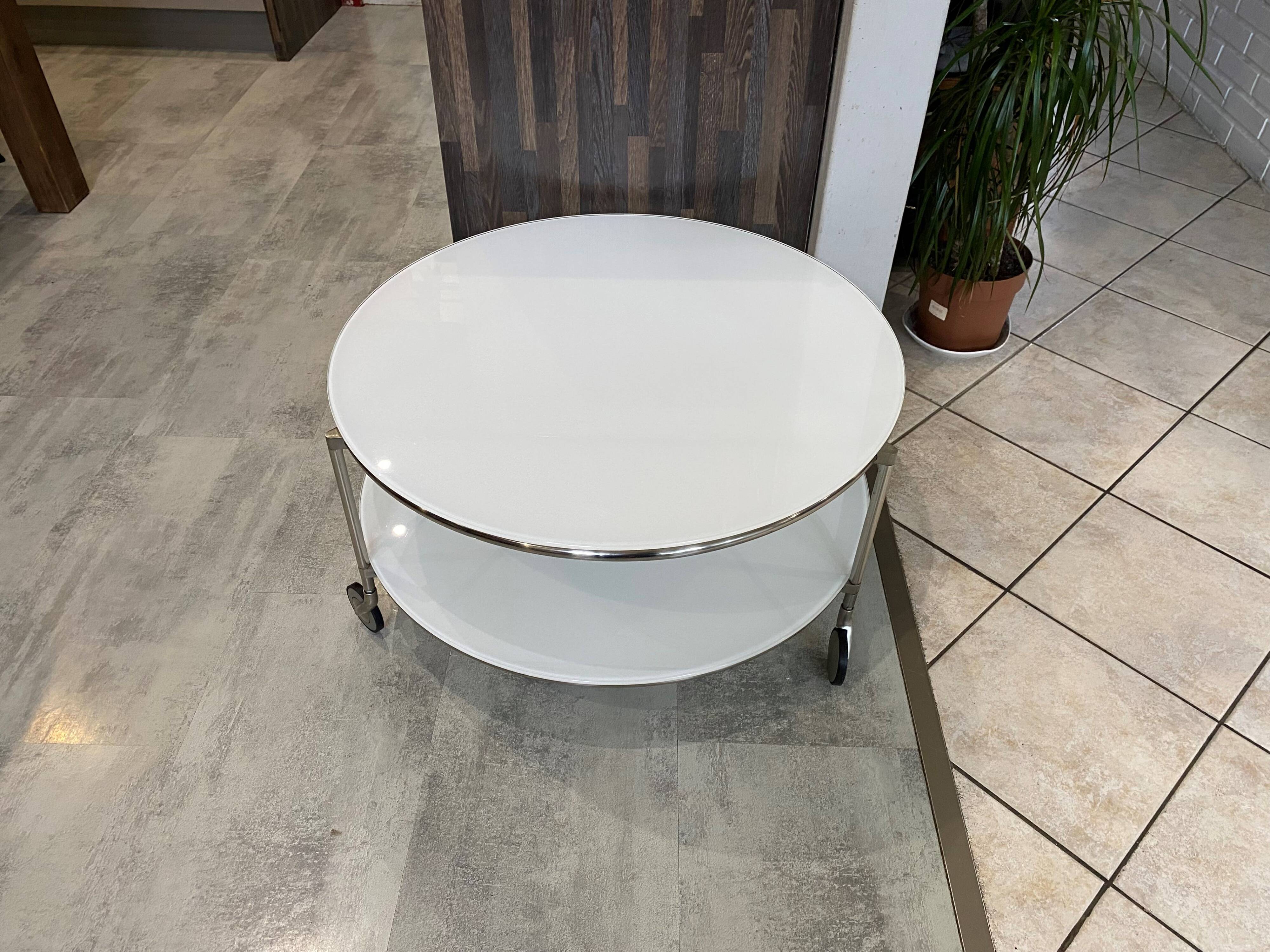 STRIND coffee table by Ehlen Johansson for IKEA, vintage white, 1970s