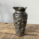Art nouveau era pewter vase signed Jules Louis Rispal
