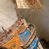 Model of a Royal Navy ship