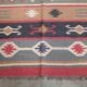 Kilim rug in jute and cotton. 125cm x 195cm