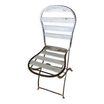 Chaise de jardin ancienne