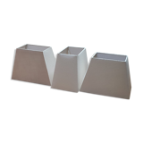 3 lampshades