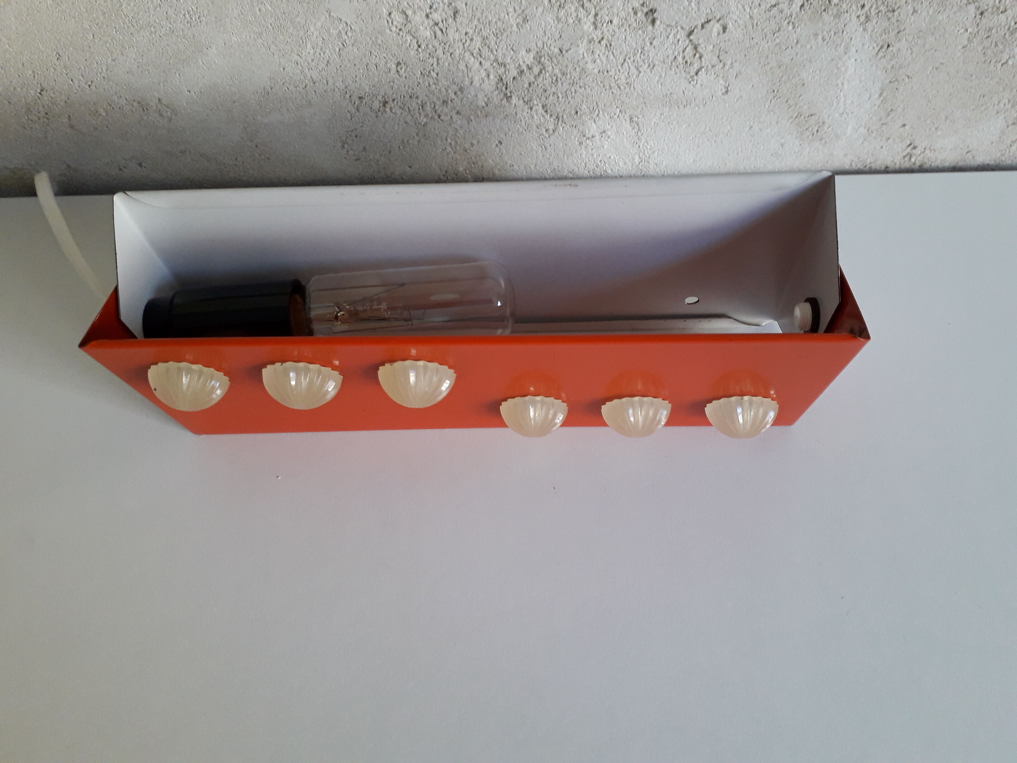 wall lamp with adjustable shutter 70s design Netherlands