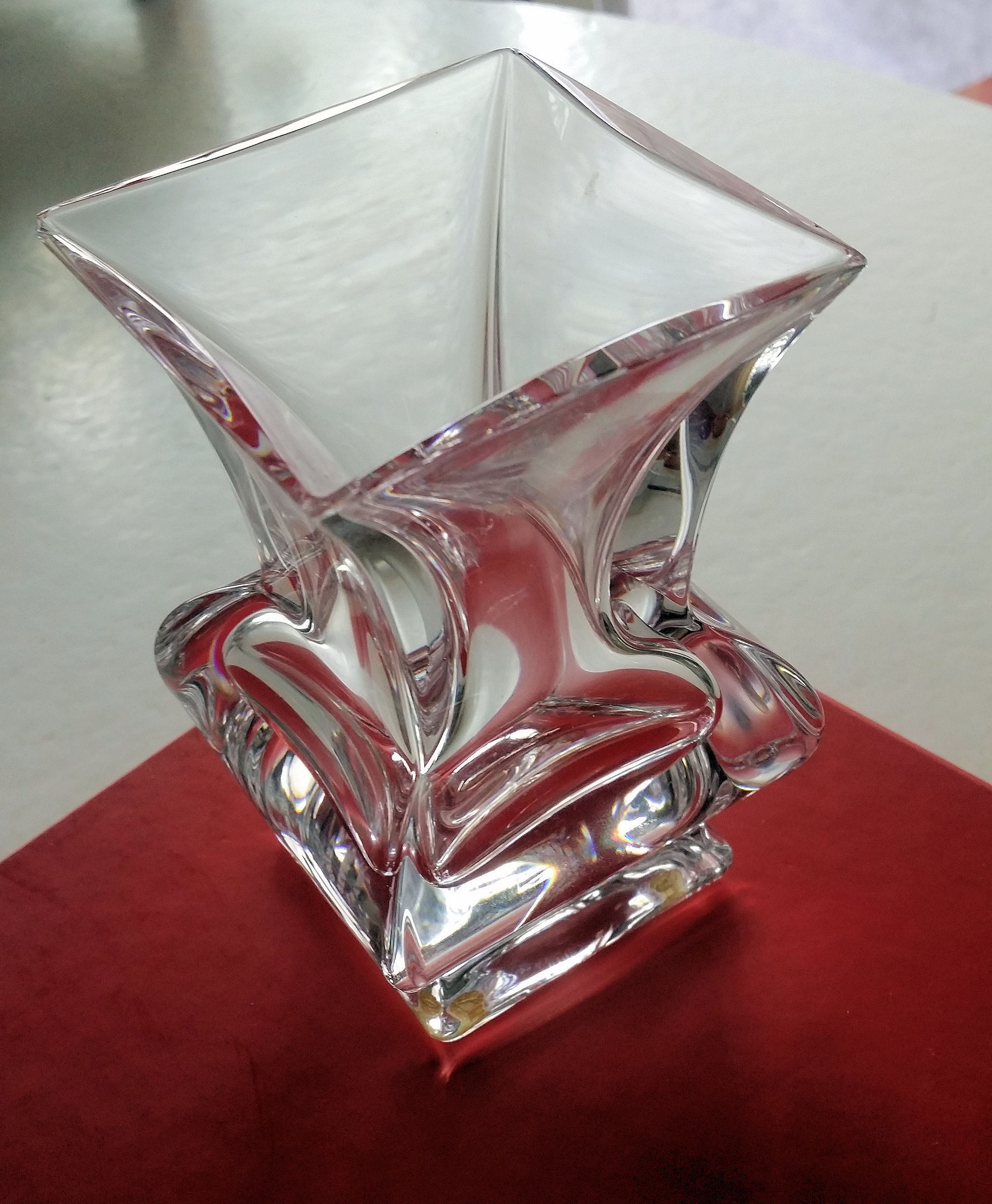 Vase en cristal de Sèvres