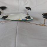 Coat rack mirror circa 1950, Asselbur edition