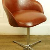 60s swivel "shell" chair
