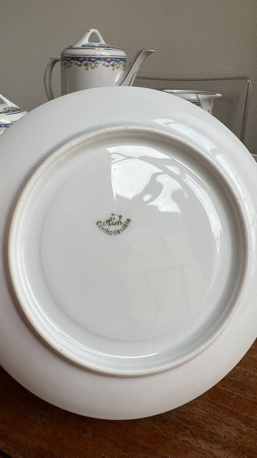 Ancient coffee service – Czechoslovakia, EPIAG Aich, 1920s