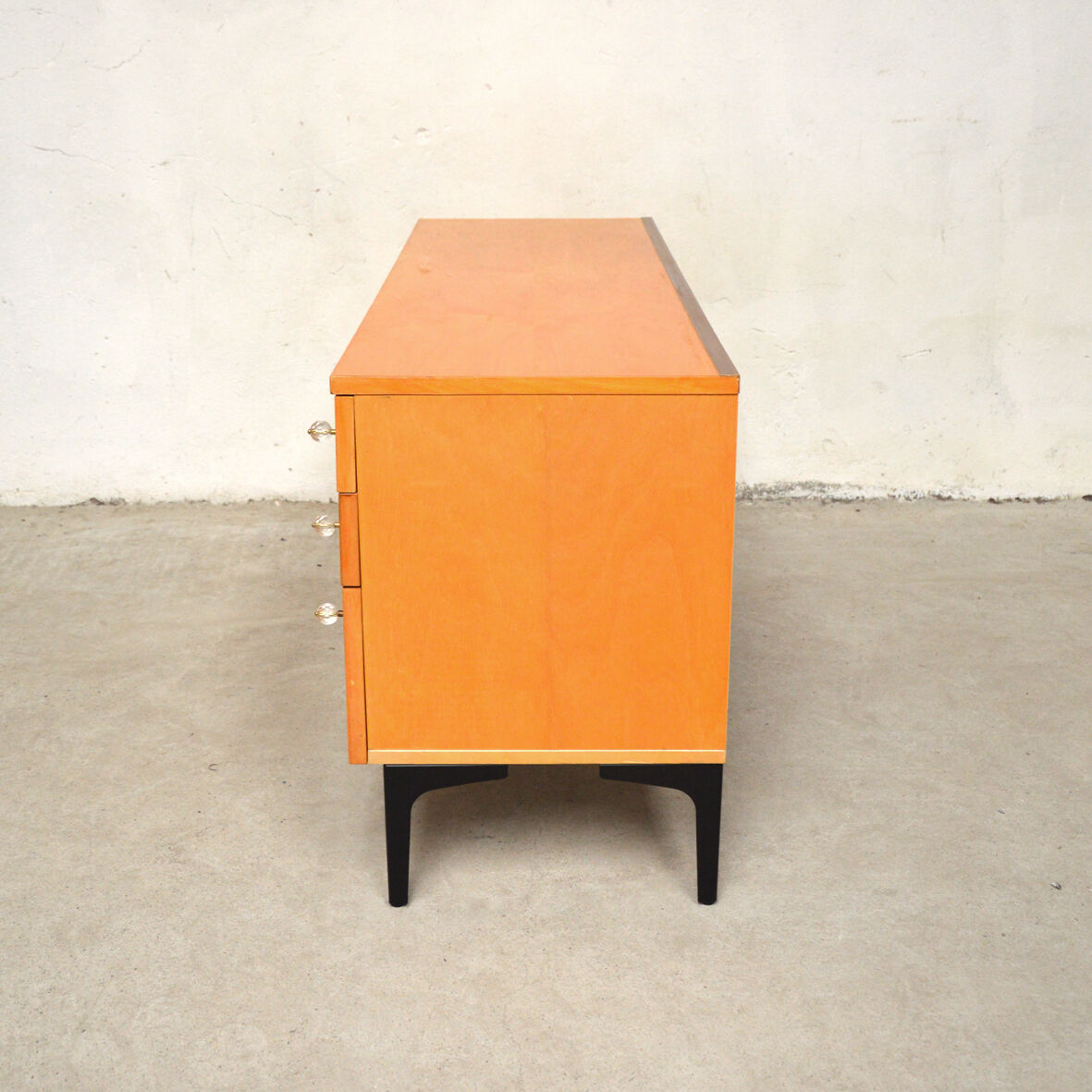Low storage furniture, 1960s