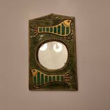 Ceramic Mirror by Mithé Espelt