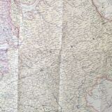 Vintage map Europe 98x74cm