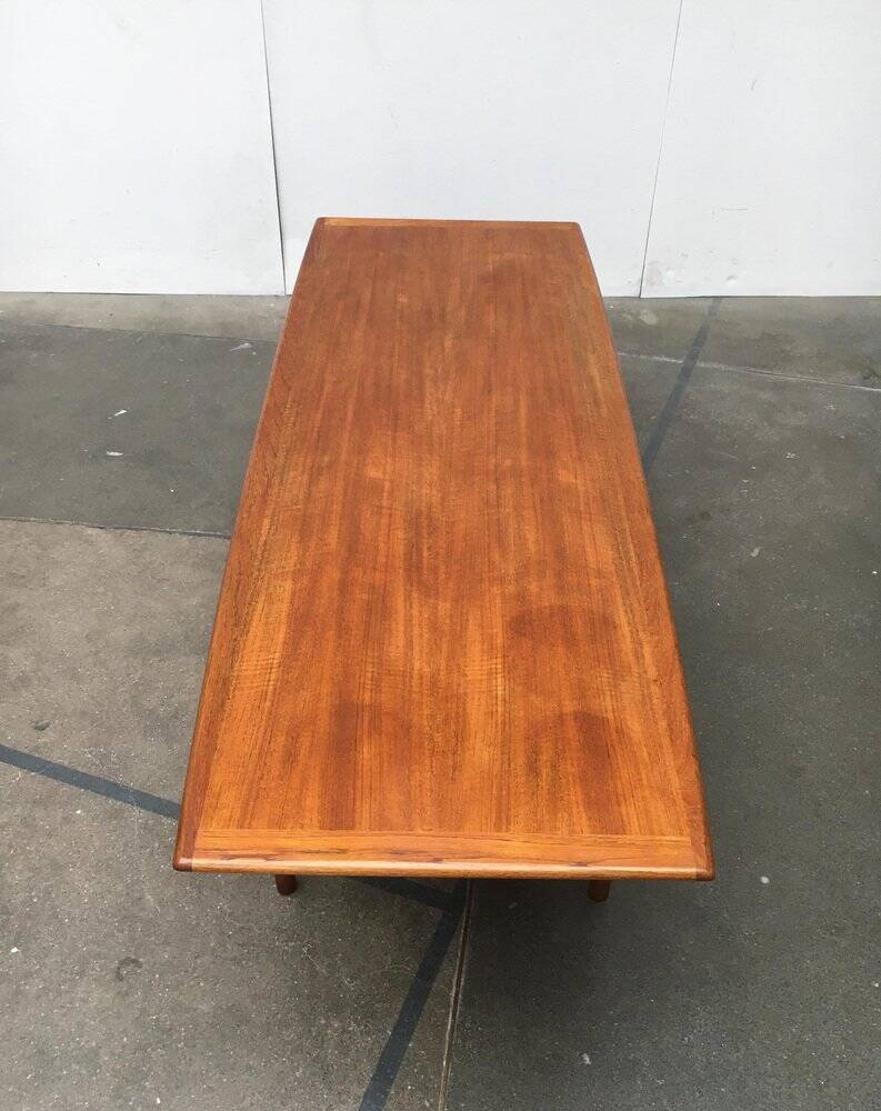 Mid-century Danish teak coffee table by Grete Jalk for Glostrup.