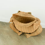 Porte revues by Olivier Cajan in wicker