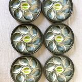 St Clément oyster slip plates