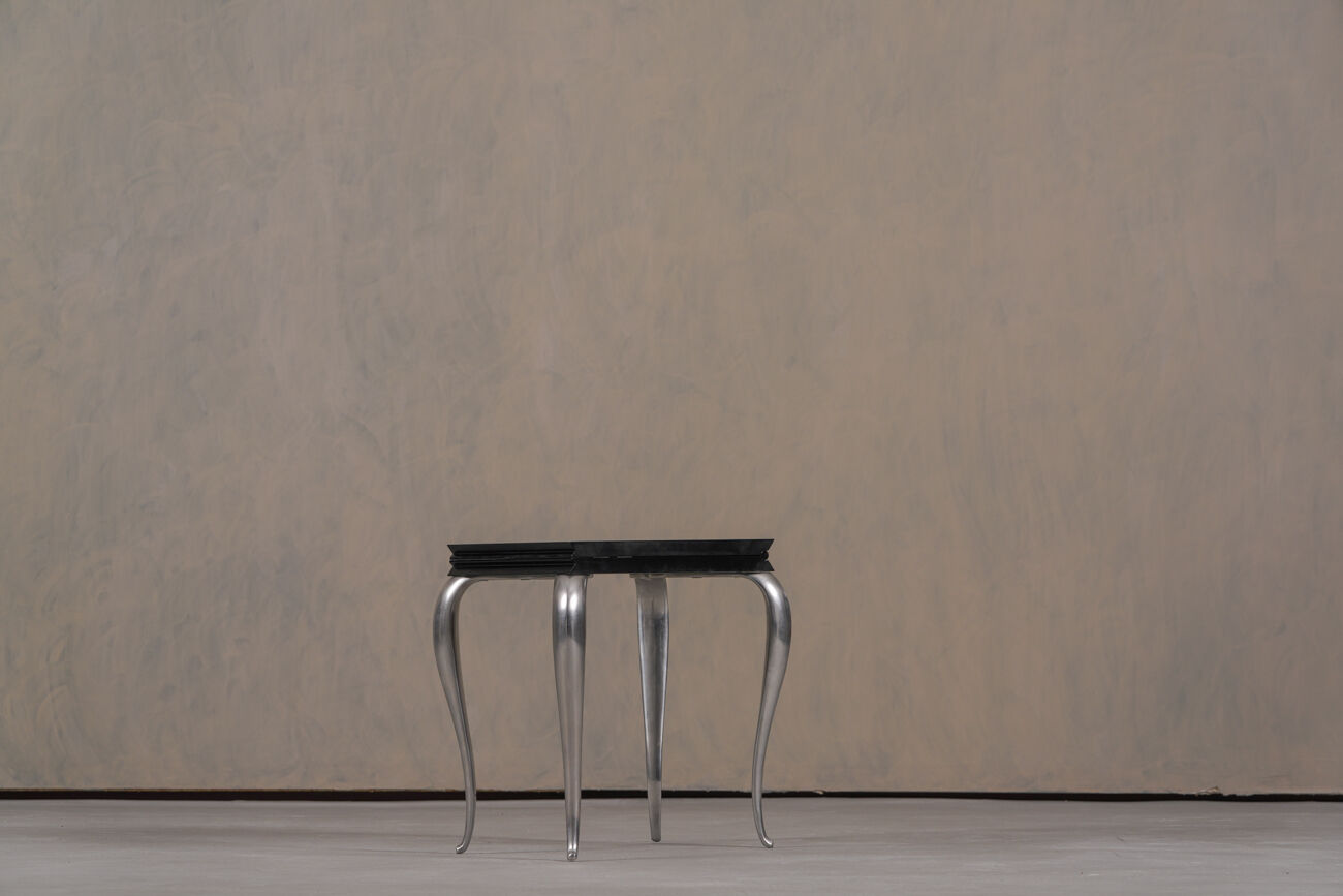 Chaise / table d'appoint Lola Mundo par Philippe Starck pour Driade, Italie, années 1980.