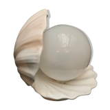 Vintage shell lamp, 1960