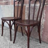 "Fischel" bistro chairs (pair)
