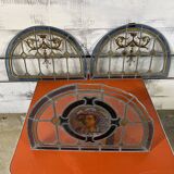 Lot de 3 vitraux anciens
