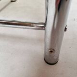 Chrome side table