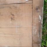 Large antique mirror/wooden frame