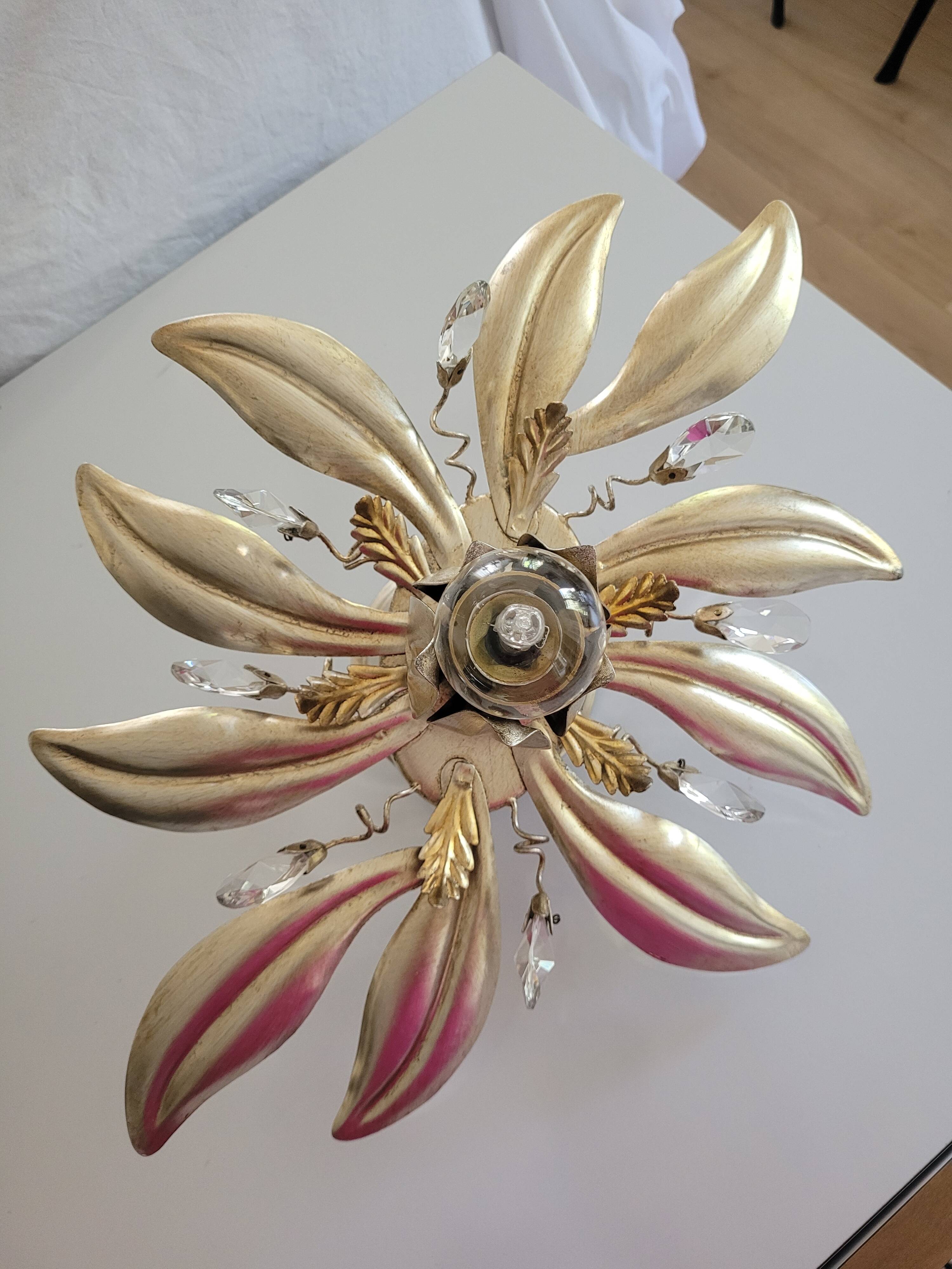 Plafonnier fleur Lotti