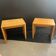 Paire de tabouret ou tables de chevet de Charlotte Perriand
