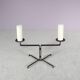 1950s Large brutalist candle holder from the Netherlands