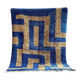 Moroccan blue and beige Berber rug 300x200 cm – handmade