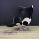 Egg chair de Arne Jacobsen en cuir de vache