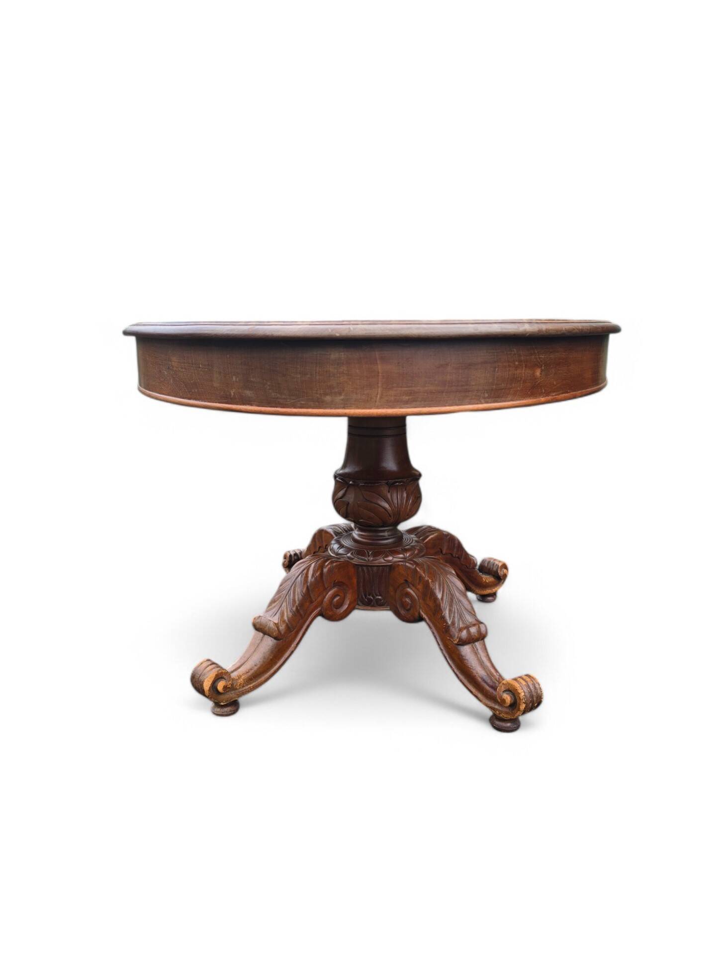 19th century oval dining table