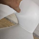 Vintage Chrome French design dining room set Boris Tabacoff 1970s