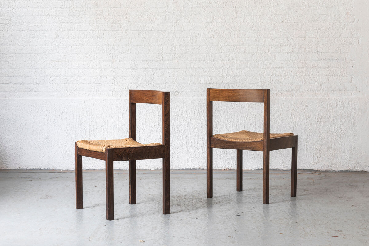 Set of 4 dining chairs by Gerard Geytenbeek for AZS Furniture, Dutch design 1960’s
