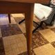 Table bois massif extensible vintage