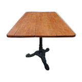 Table de bistrot en fonte 1m