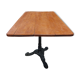 Cast iron bistro table 1m